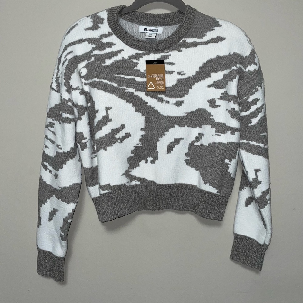 William Rast Cropped Sweater New Size Small F-4